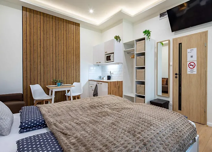 Super - New - Modern - Ac Lägenhet Budapest